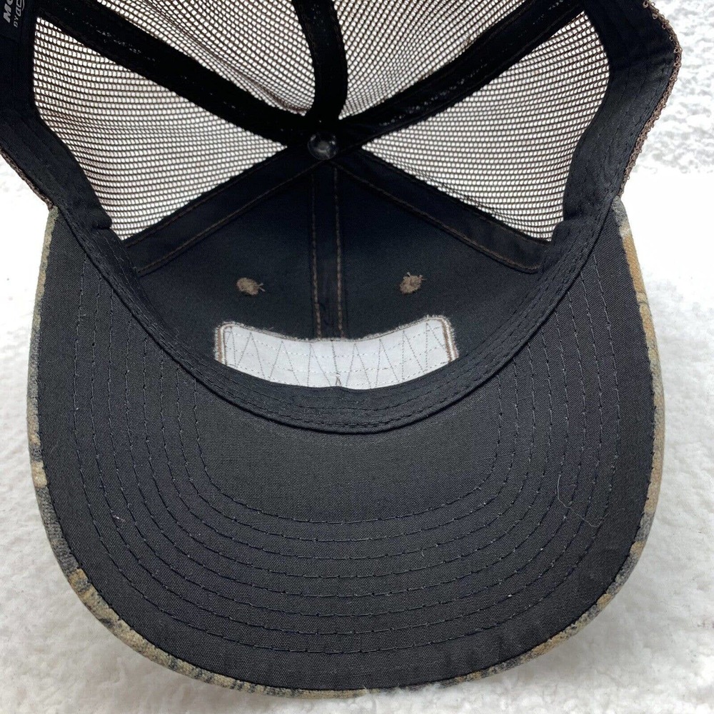 Mossy Oak Camo Mesh Baseball Hat Mens OSFM Mesh Hunting Outdoors‎ Dad Trucker - Picture 6 of 7
